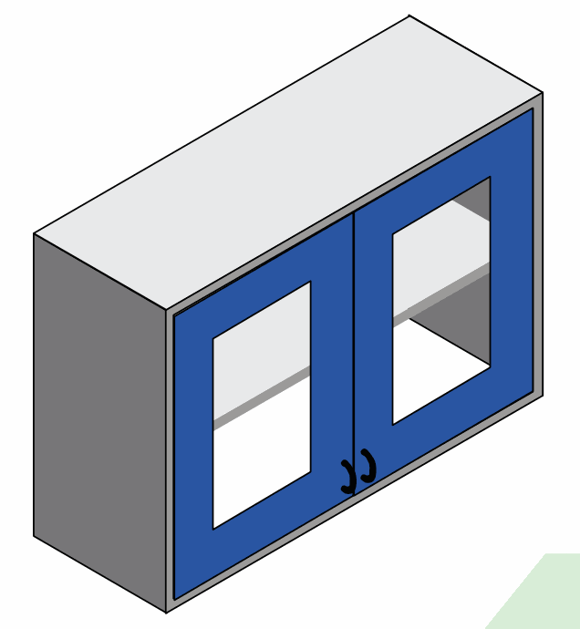 AL-AD03WH Wall Hung Cabinet 3