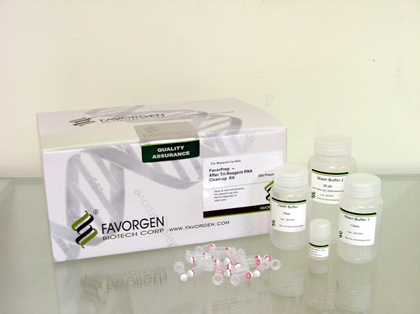 FAATR 001  FavorPrep™ After Tri-Reagent RNA Clean-Up Kit (50 Prep)