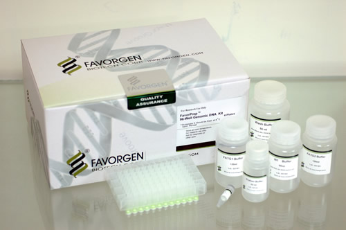 FADWE 96001 FavorPrep™ 96-well Genomic DNA Extraction Kit  (1 plates)