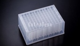 [EX-DP096-U (case)] EX-DP096-U 96 deep well plate, round bottom (Case), Clear